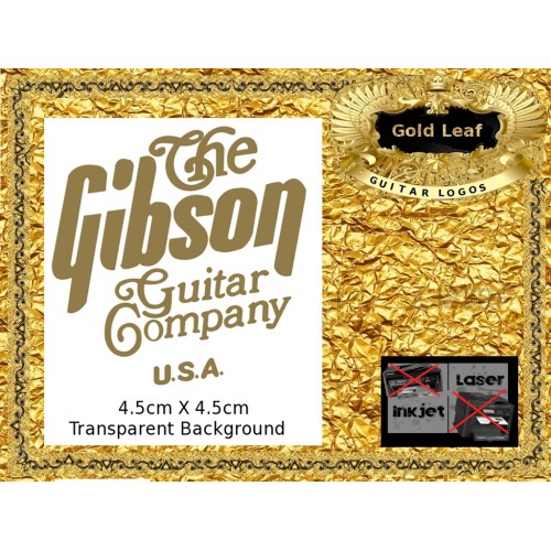 The Gibson Guitar Company Guitar Decal 102g