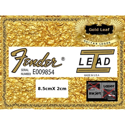 Fender Lead 1 Guitar Decal 104g