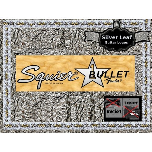 Squier Bullet Guitar Decal #114s