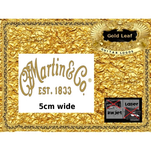 Martin & Co. Guitar Decal 118g