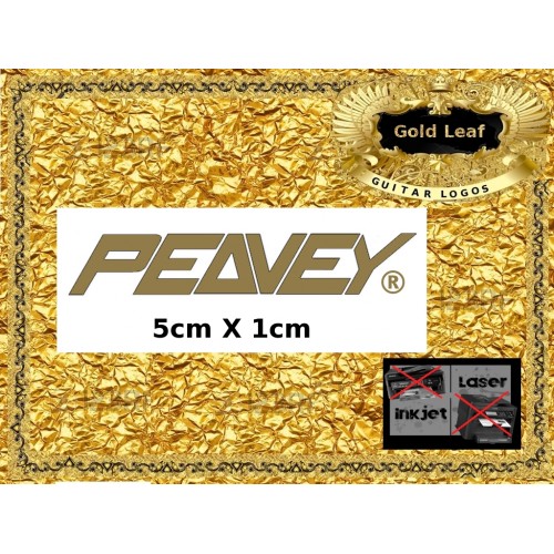 Peavey Guitar Decal Headstock Waterslide 121g