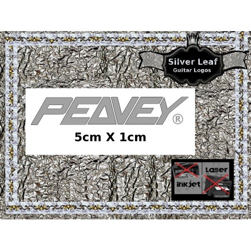 Peavey Guitar Decal Headstock Waterslide 121s