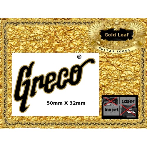 Greco Guitar Decal 132g