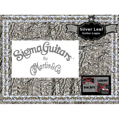 Sigma Guitar by Martin & Co. Guitar Decal 135s