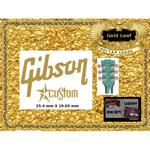 Gibson Custom Guitar Decal 138g
