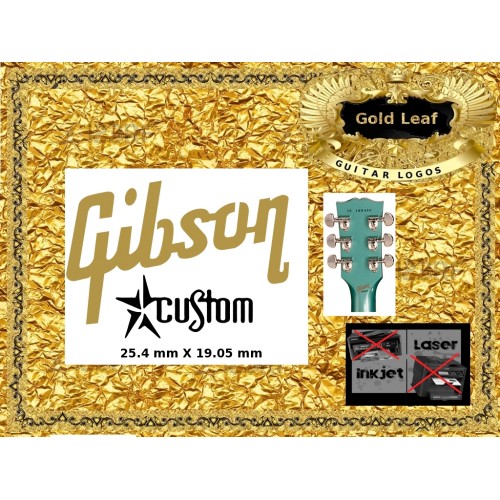Gibson Custom Guitar Decal 139gs