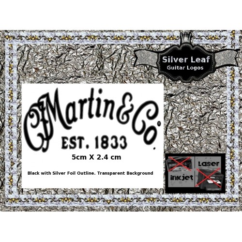 Martin & Co. Guitar Decal 141s