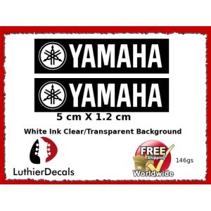 Yamaha Guitar White Decal 146gs