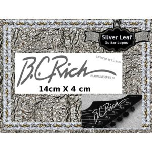 B.C. Rich Platinum Series Guitar Decal 148s