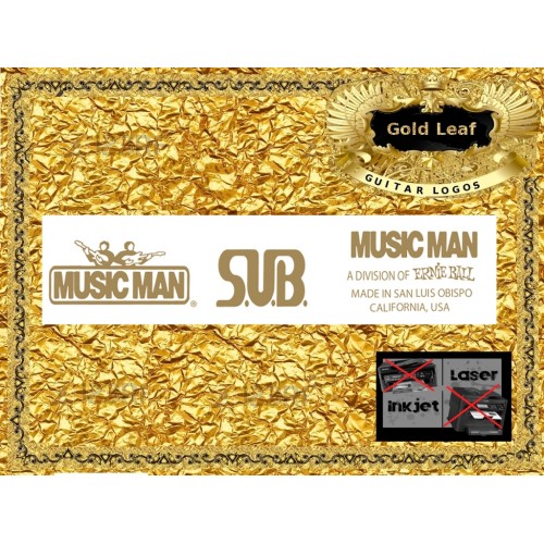 Musicman Sub Guitar Decal 151g