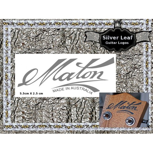 Maton Made in Australia Guitar Decal 153s