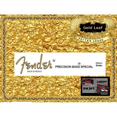 Fender Precision Bass Guitar Decal 160g