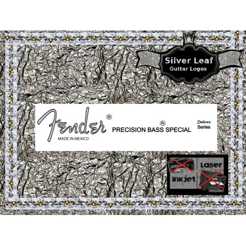 Fender Precision Bass Guitar Decal 160s