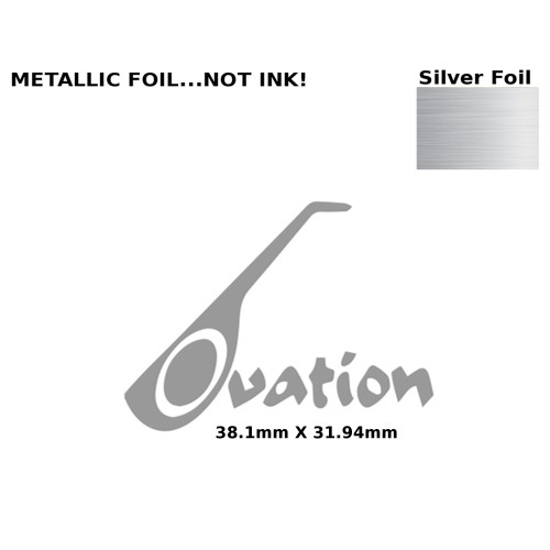 Ovation Guitar Decal 166s