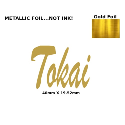 Tokai Guitar Decal 167g