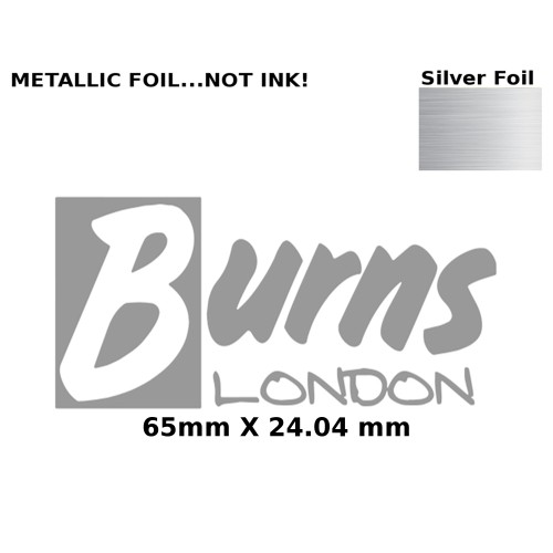 Burns Guitar Decal Metal Laser 170s