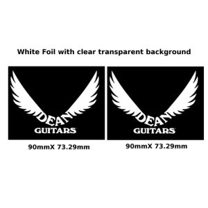 Washburn Dean Dime Guitar Decal 192w