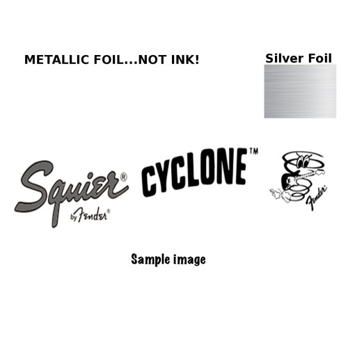Squier Cyclone Guitar Decal 194s