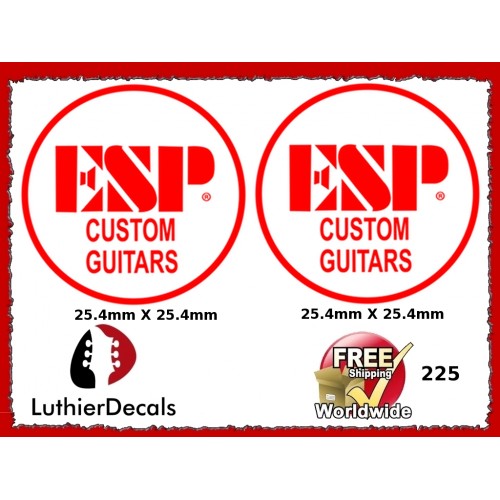 ESP Custom Guitars Decal #225