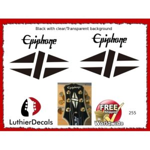 Epiphone Gibson Guitar Decal 255