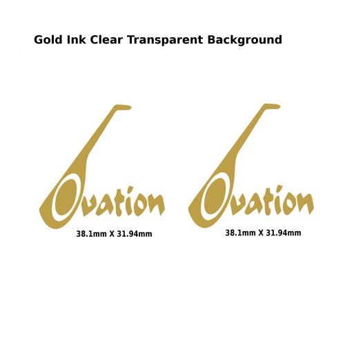 Ovation Guitar Decal 311