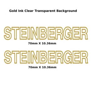 Steinberger guitar decals 313