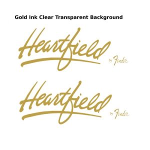 Fender Heartfield Guitar Decal 323