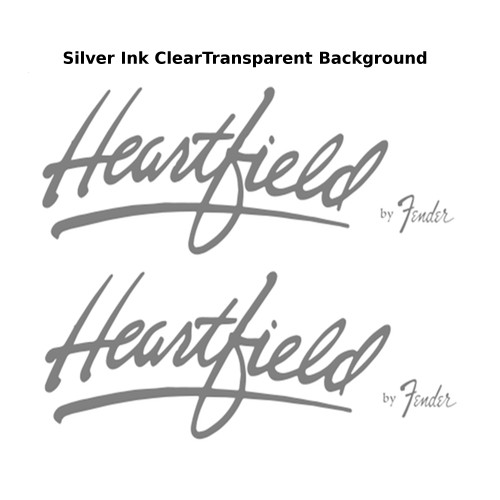 Fender Heartfield Guitar Decal 325