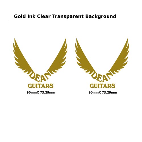 Washburn Dean Dime Guitar Decal 331