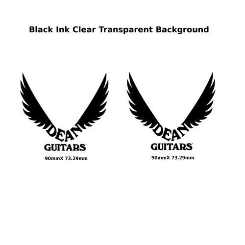 Washburn Dean Dime Guitar Decal 332
