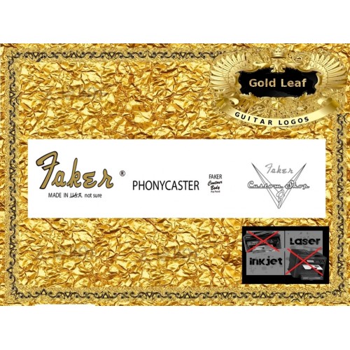 Faker Phonycaster Guitar Decal 82g