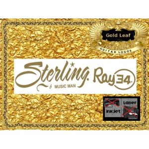 Musicman Sterling Ray 34 Guitar Decal 95g