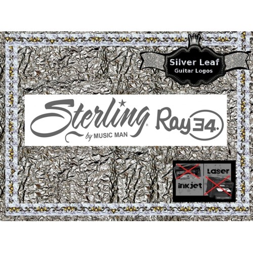Musicman Sterling Ray 34 Guitar Decal 95s
