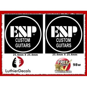 ESP Custom Guitars Decal #98w