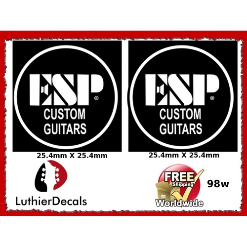 ESP Custom Guitars Decal #98w