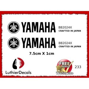 Yamaha Guitar Decal #233