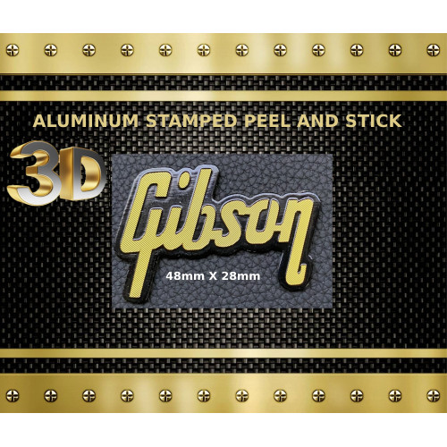 Gibson Aluminum Guitar Case Decal M143