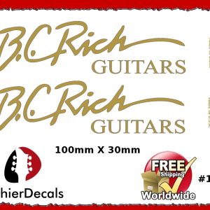 B.C. Rich Guitar Decal #143