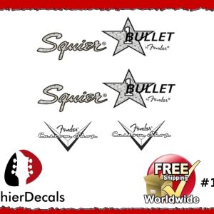 Squier Bullet Guitar Decal #153