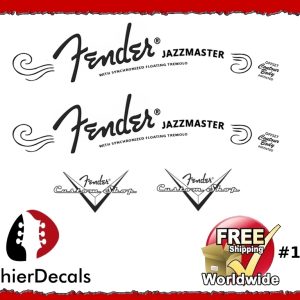 Fender Jazzmaster Guitar Decal #162