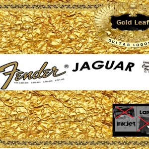 Fender Jaguar Guitar Decal 17g