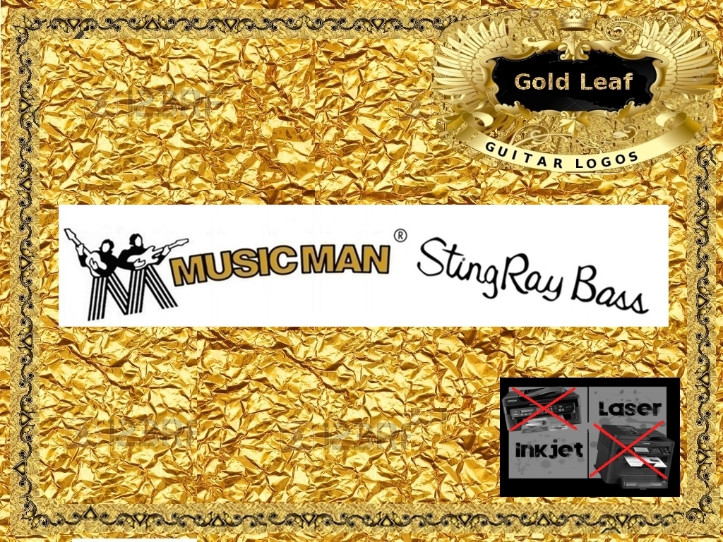Musicman Guitar Decal 28g