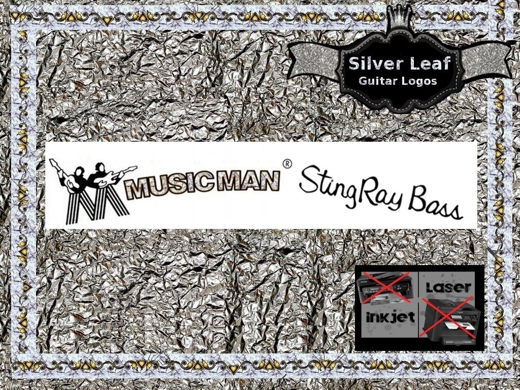 Musicman Guitar Decal 28s