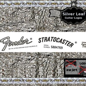 Fender Stratocaster Guitar Decal #32s