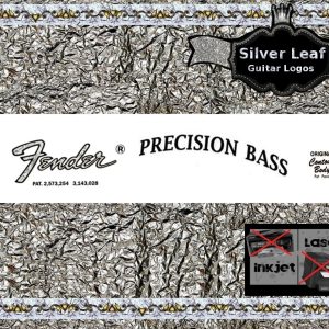 Fender Precision Bass Guitar Decal #33s