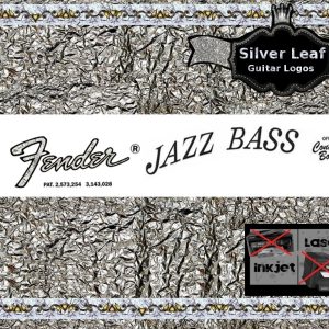 Fender Jazz Bass Guitar Decal #34s