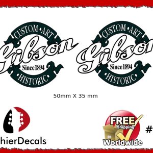 Gibson Custom Guitar Decal #46