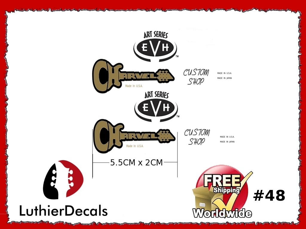 Charvel Guitar Decal #48