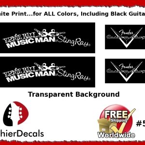 Musicman Ernie Ball Guitar Decal #51w
