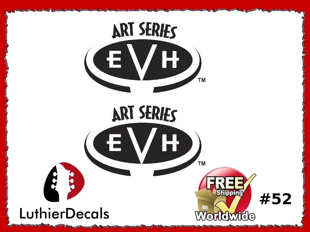 Charvel Art Series Guitar Decal #52